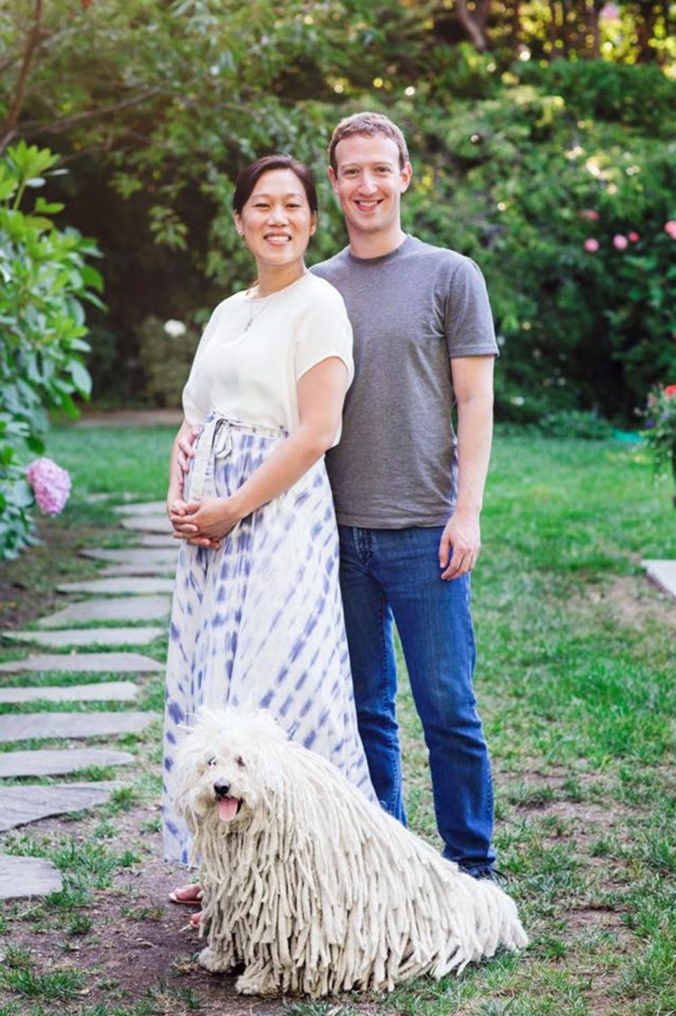 Mark Zuckerberg Priscilla Chan pregnancy