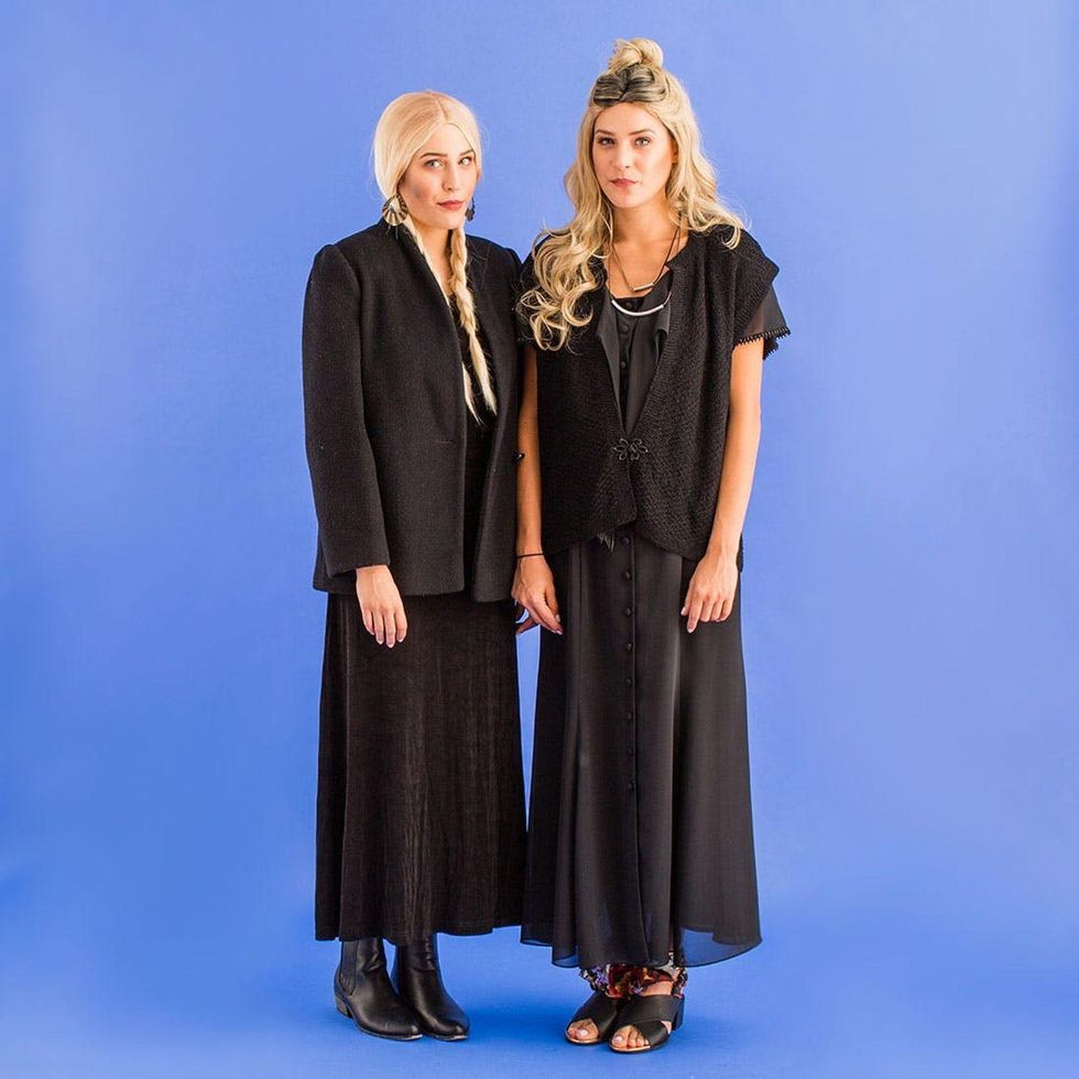 mary kate and ashley work-appropriate Halloween costume