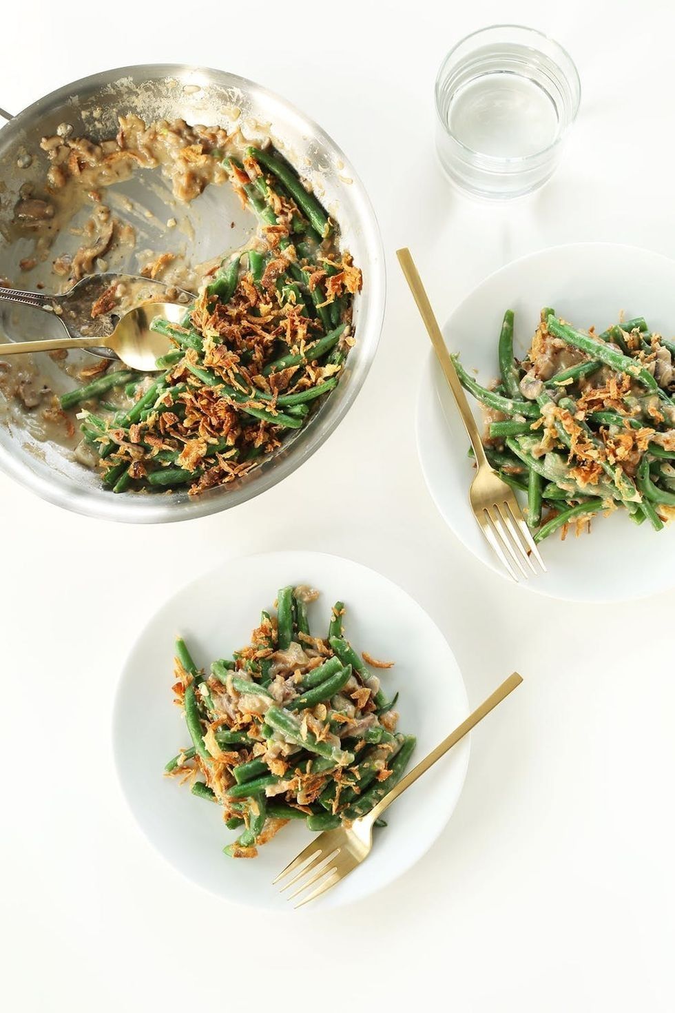 Mashed Green Bean Casserole