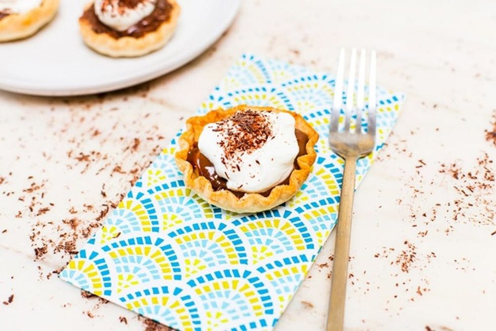 Mason Jar Banoffee Pies