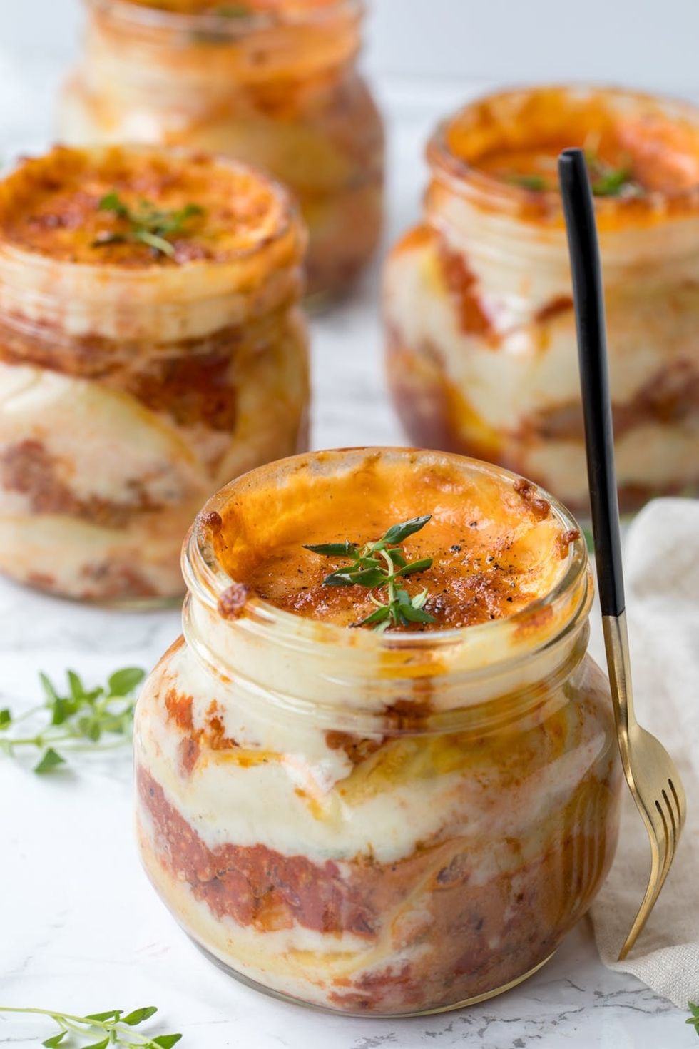 Mason Jar Lasagna Recipe