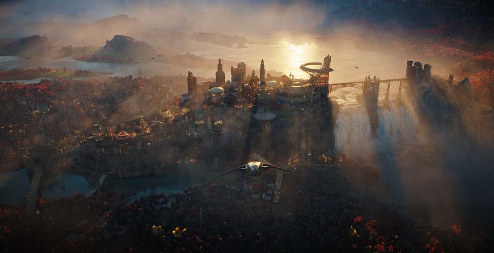 masters of the universe movie set