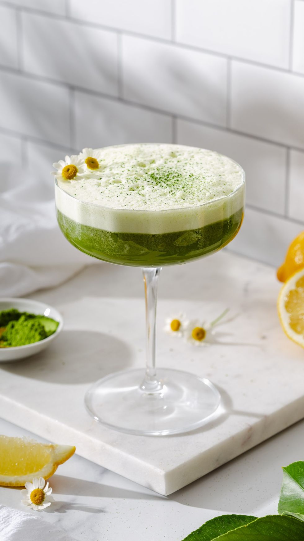 Matcha Gin Sour