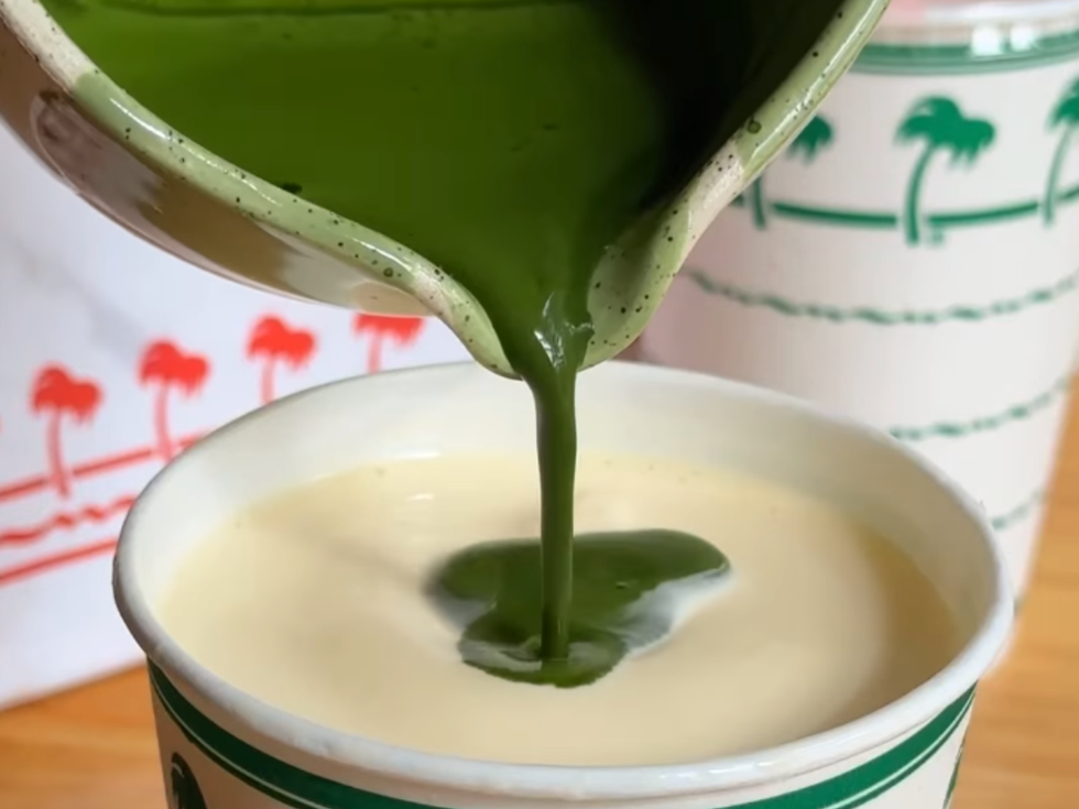 Matcha Vanilla Milkshake Hack
