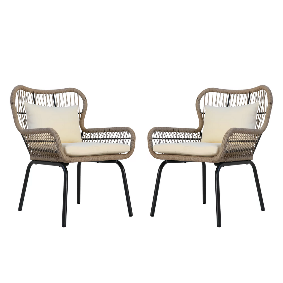 matching patio chair set outdoor decor