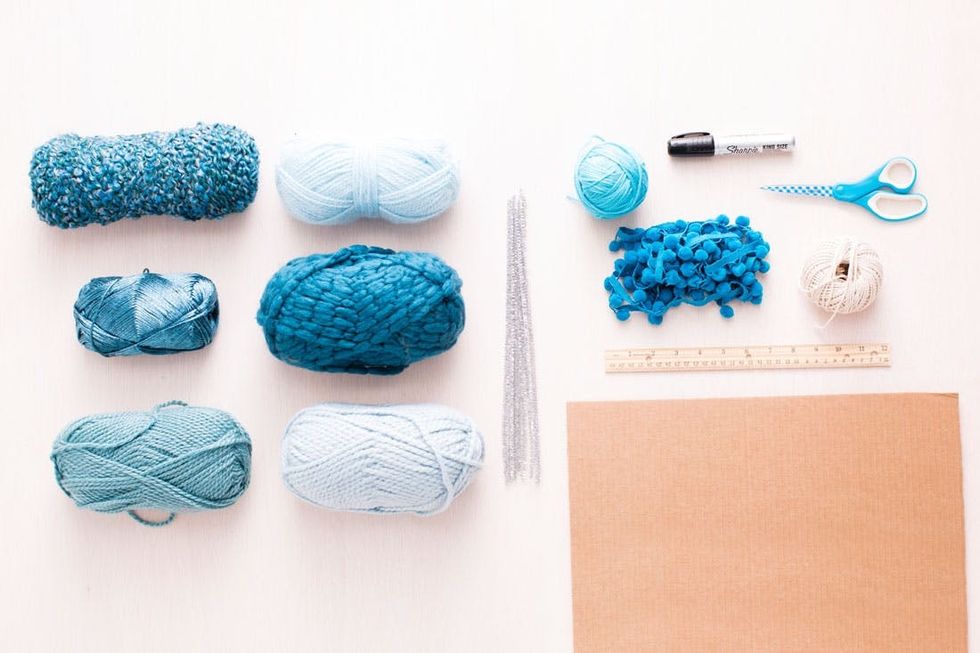 How to DIY Woven Wool Art for Under 100 Brit + Co