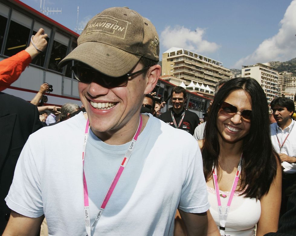 matt damon and luciana barroso