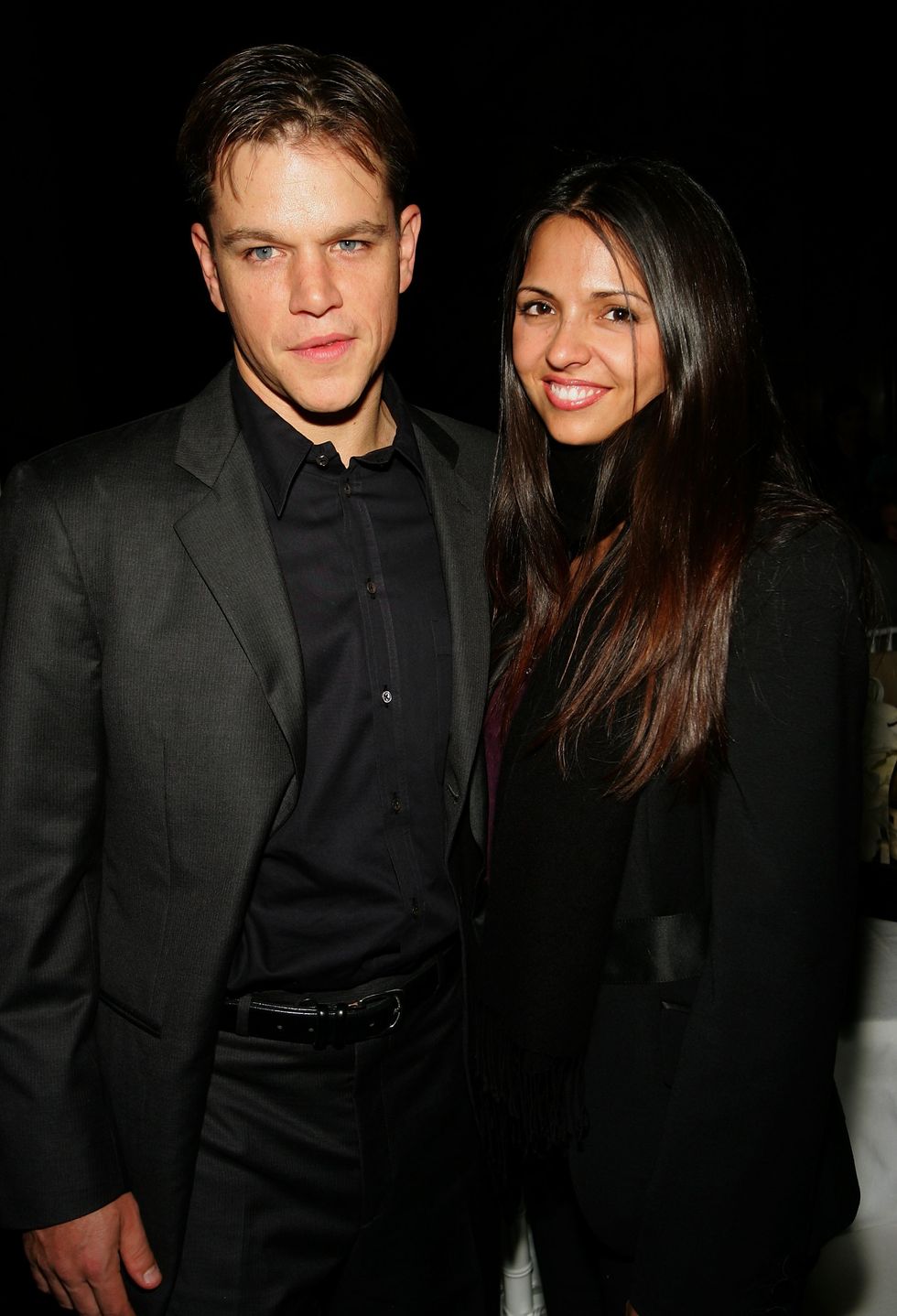 matt damon and luciana barroso