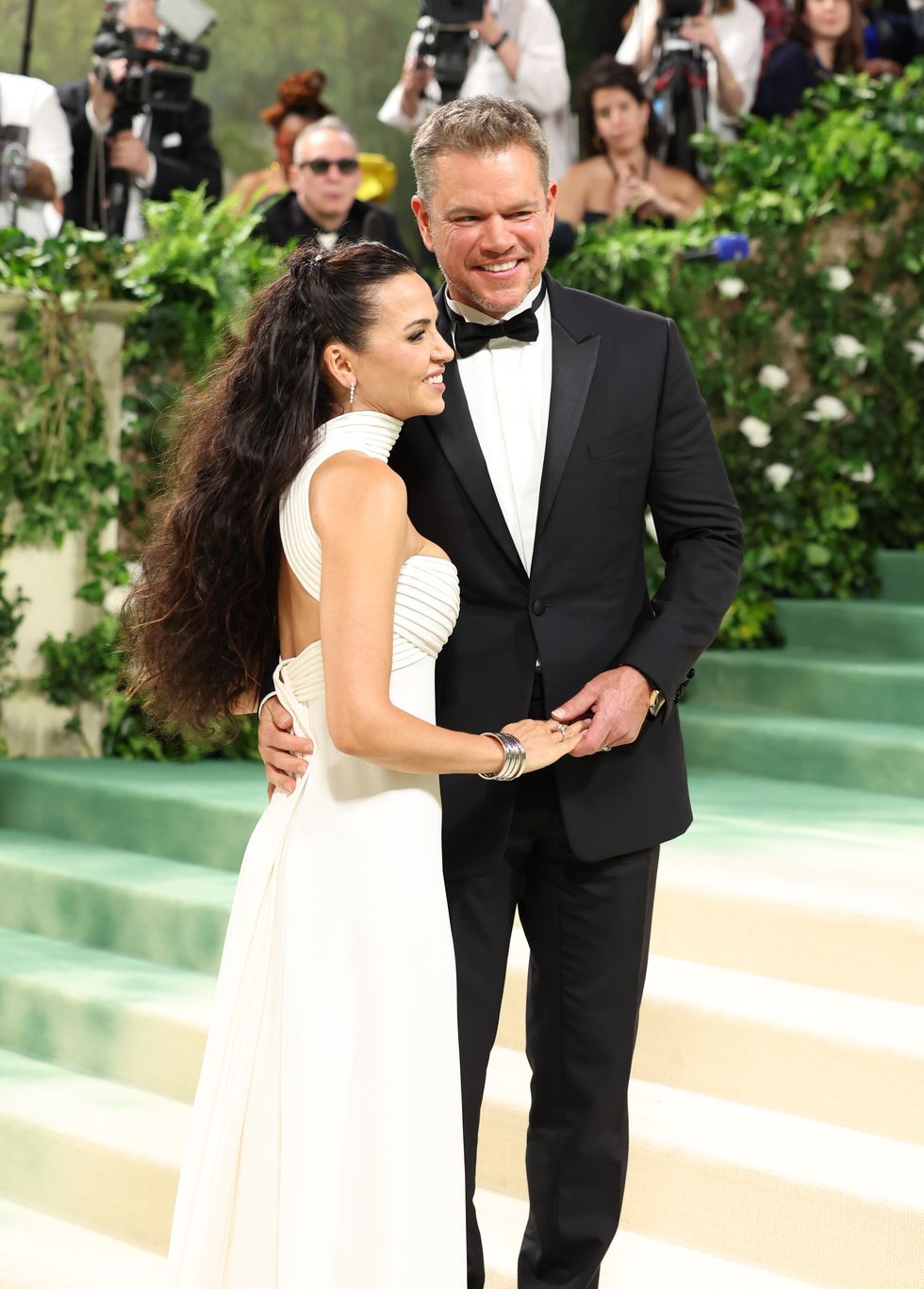 matt damon and luciana barroso