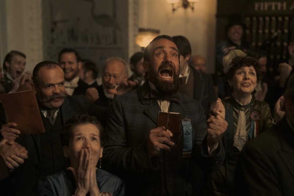 Matthew Macfadyen in Death By Lightning on Netflix