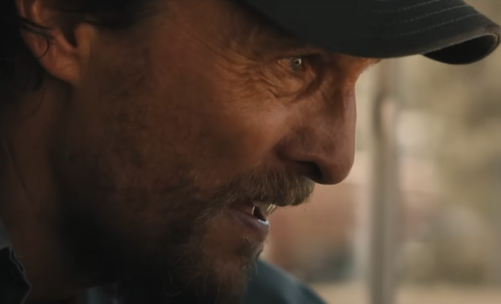 Matthew McConaughey in The Lost Bus