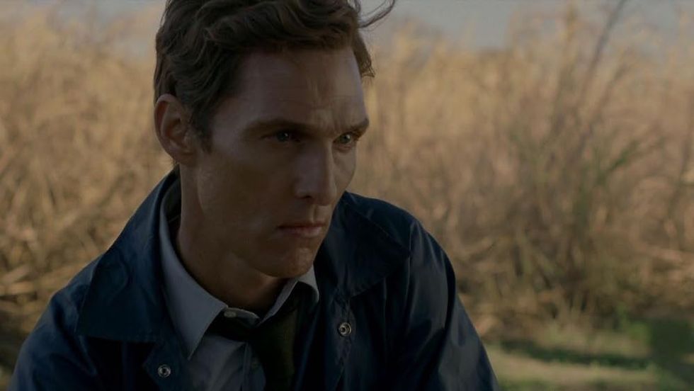 Matthew McConaughey in True Detective on HBO