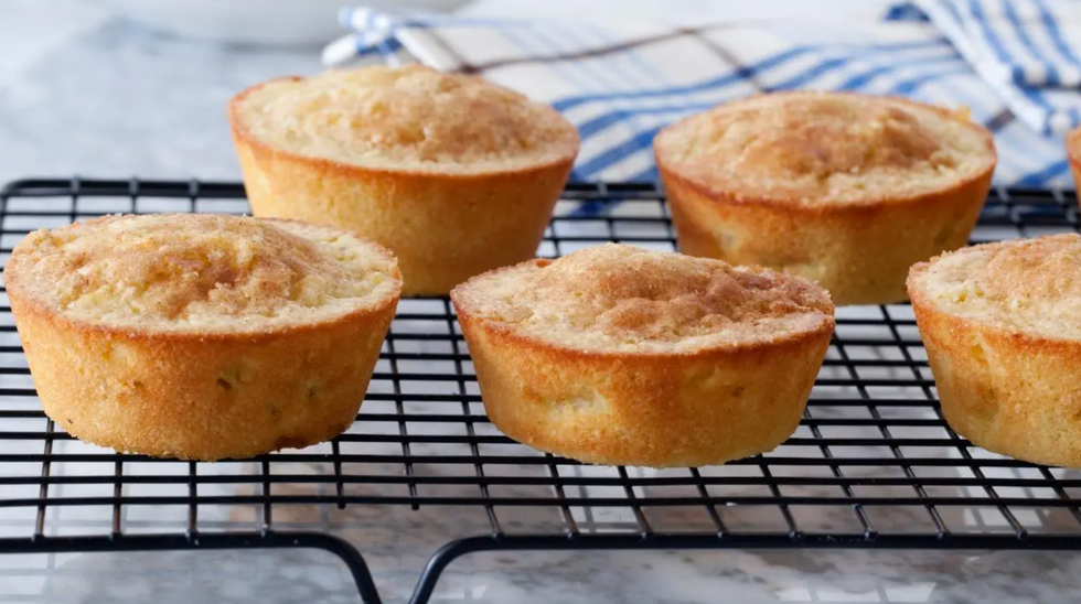 Matzo Apple Tea Cakes