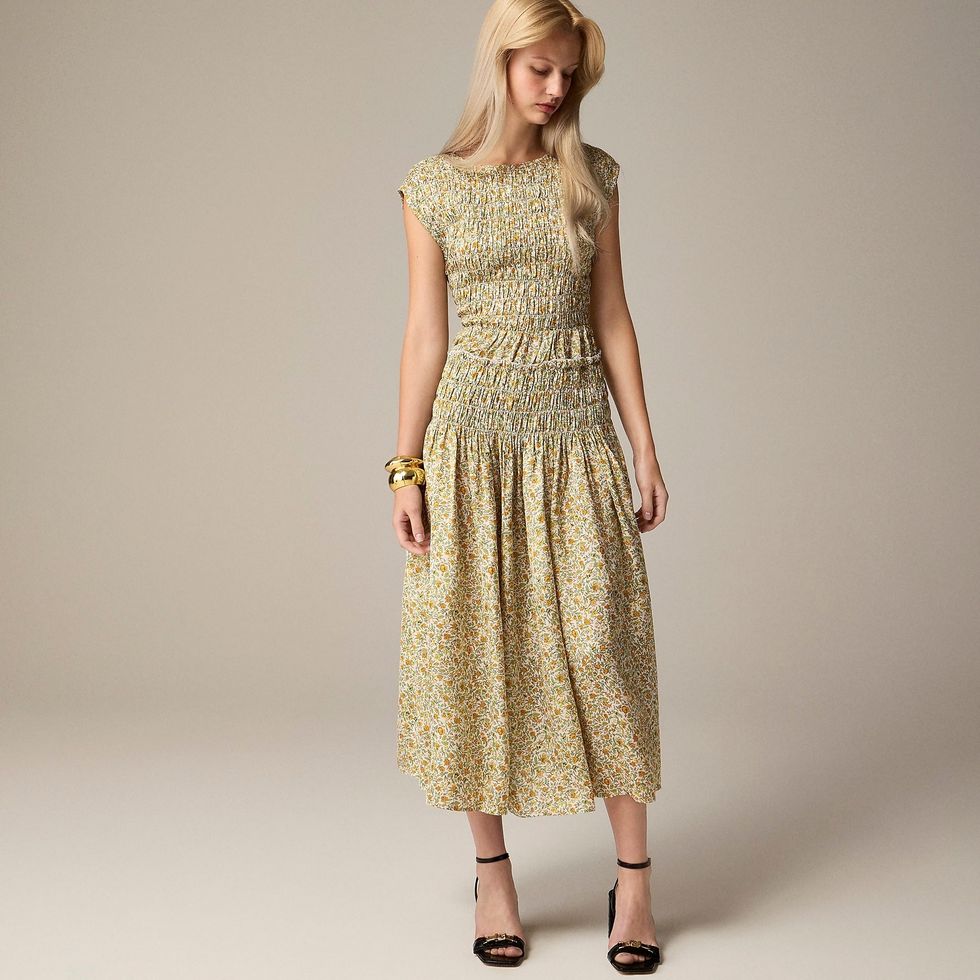 Maude Dress in Floral Vines