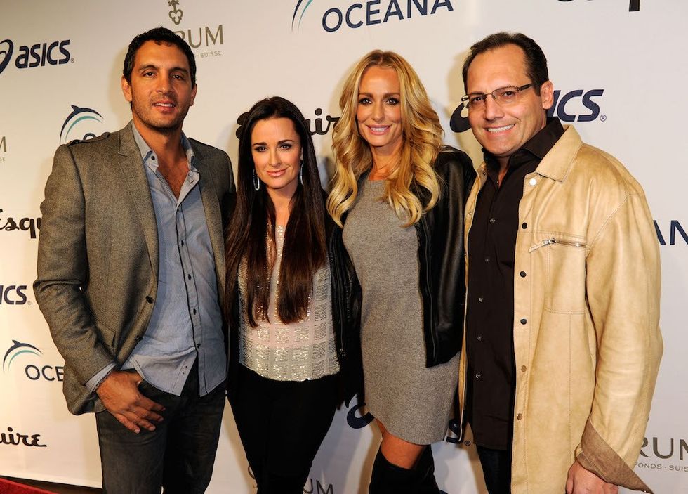 mauricio umansky, kyle richards, taylor arrmstrong, and russell armstrong