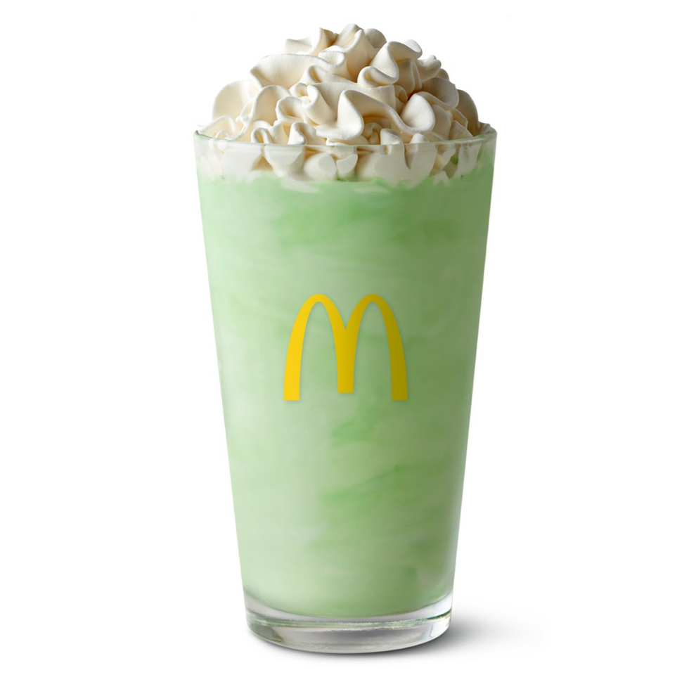 McDonald's Shamrock Shake