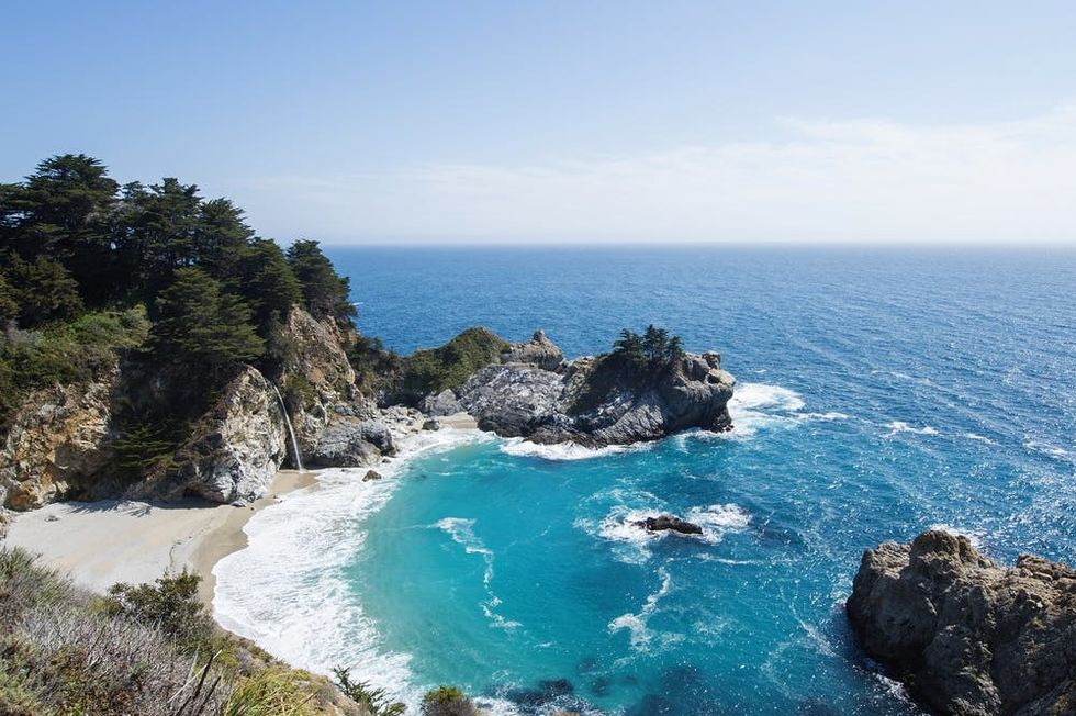 McWay Falls, Big Sur hiking trails