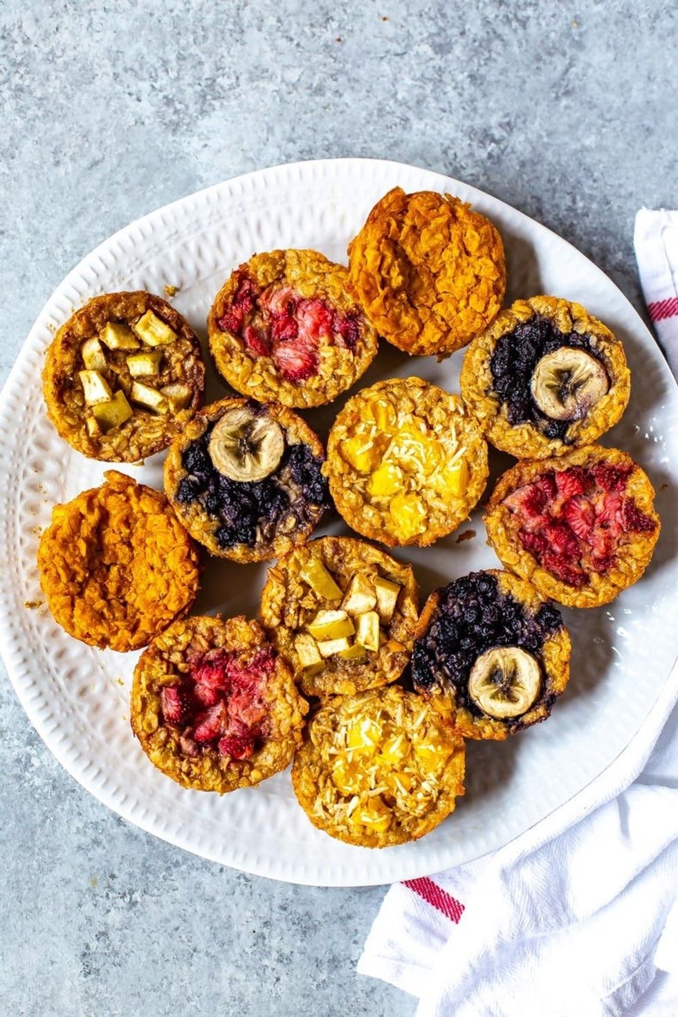 Meal Prep Baked Oatmeal Cups