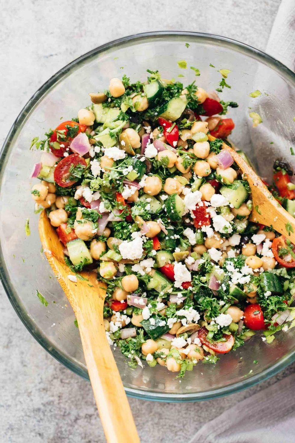 Mediterranean Chickpea Salad