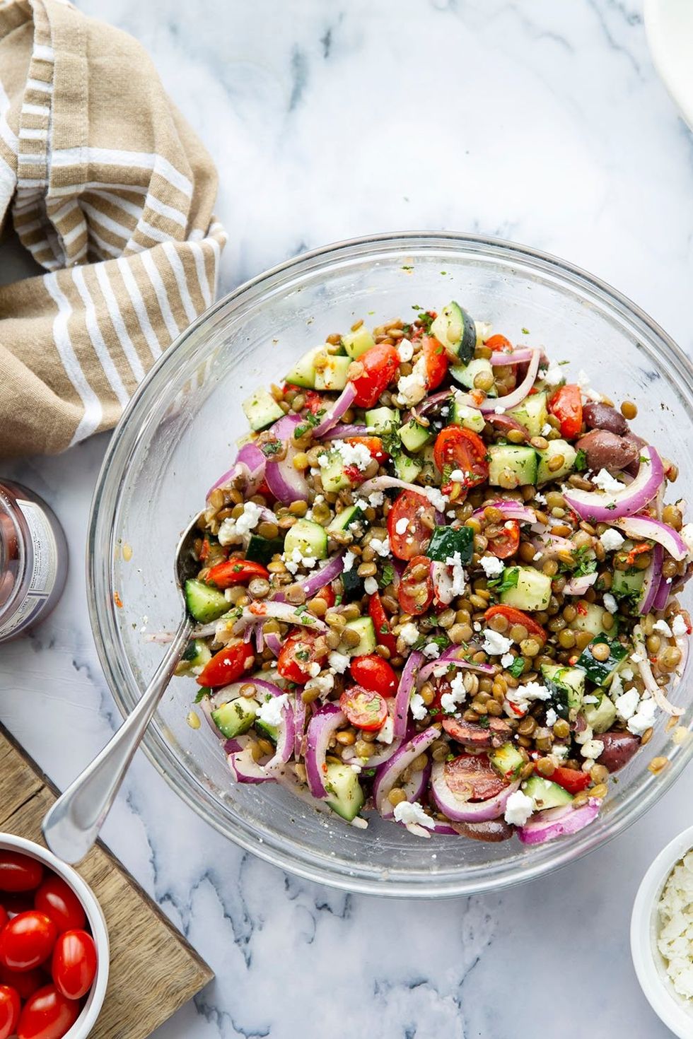 Mediterranean Lentil Salad