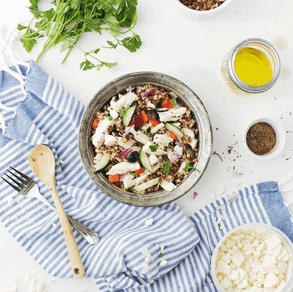 Mediterranean Quinoa Salad