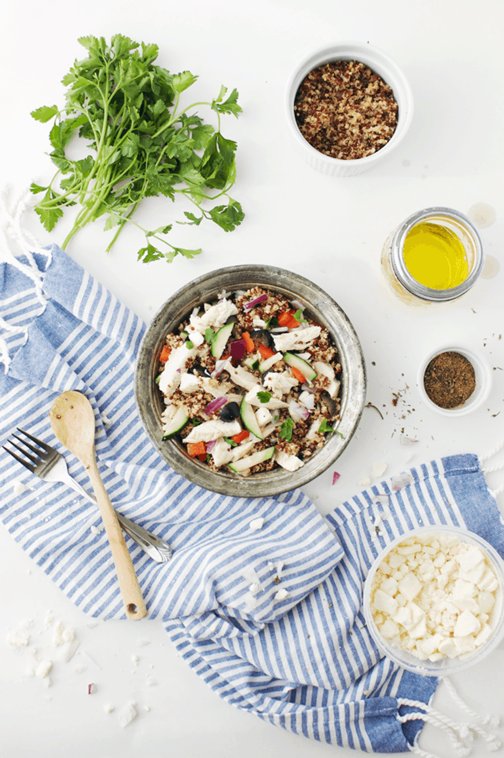 Mediterranean Quinoa Salad