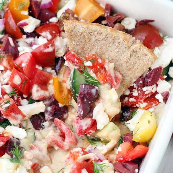 Mediterranean Seven Layer Dip