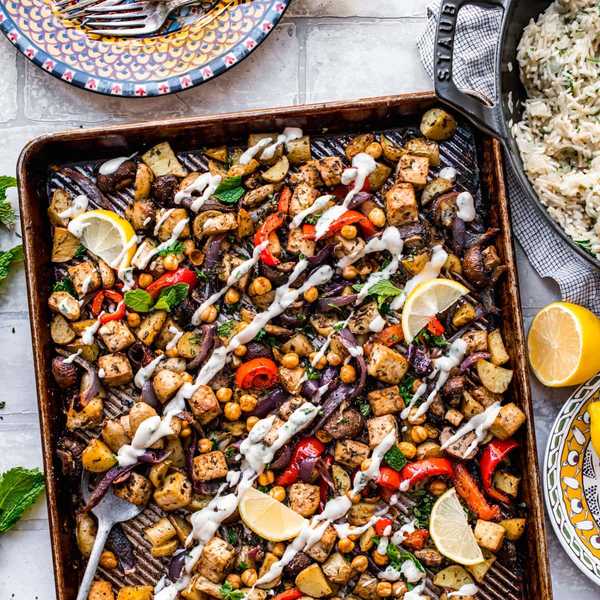 Mediterranean Sheet Pan Dinner