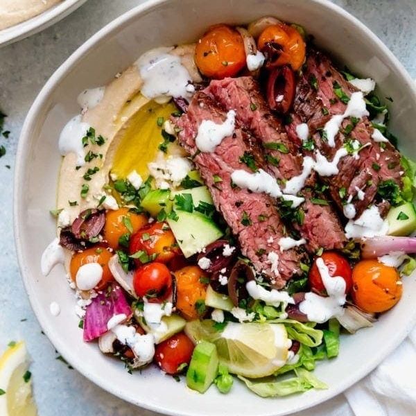 Mediterranean Steak Bowl