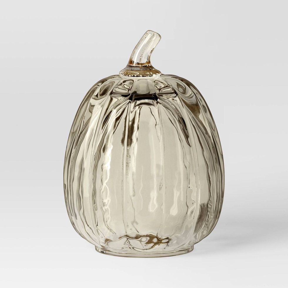Medium Glass Pumpkin Figurine