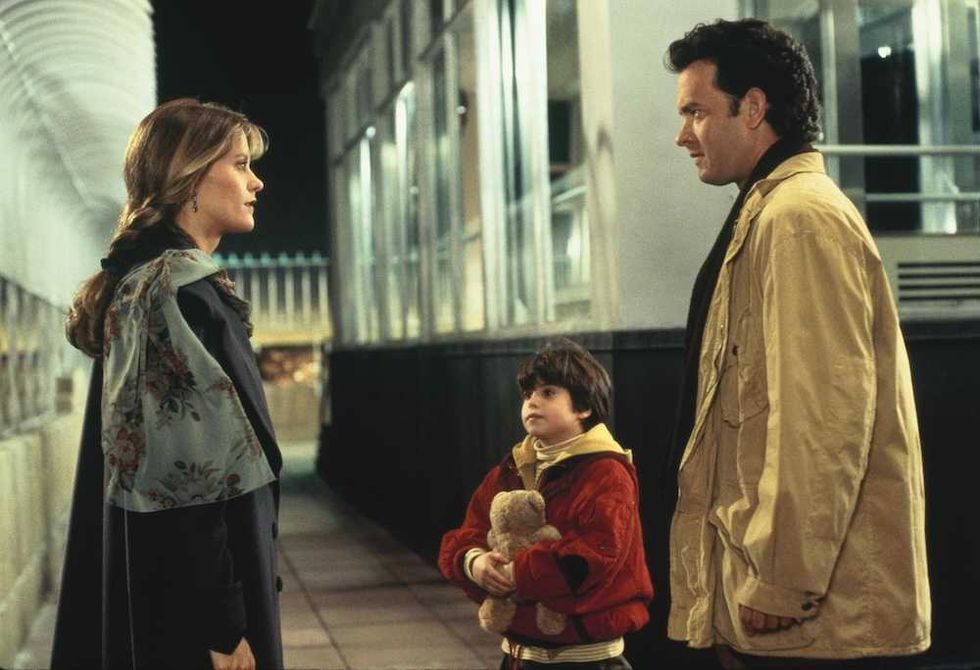 Meg Ryan and Tom Hanks in Sleepless in Seattle