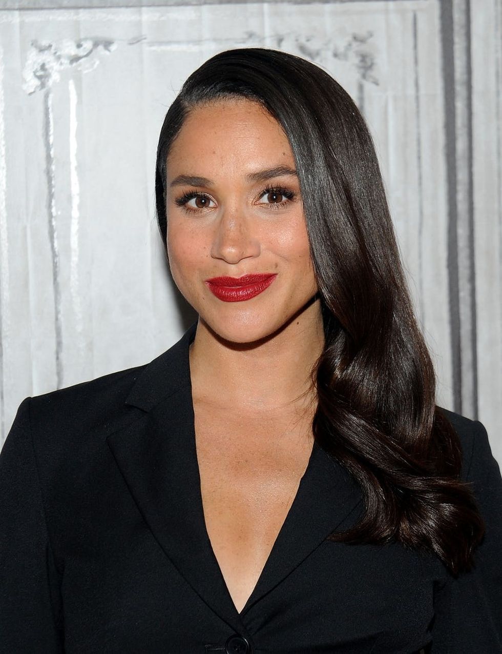 Meghan Markle Bold Red Lip