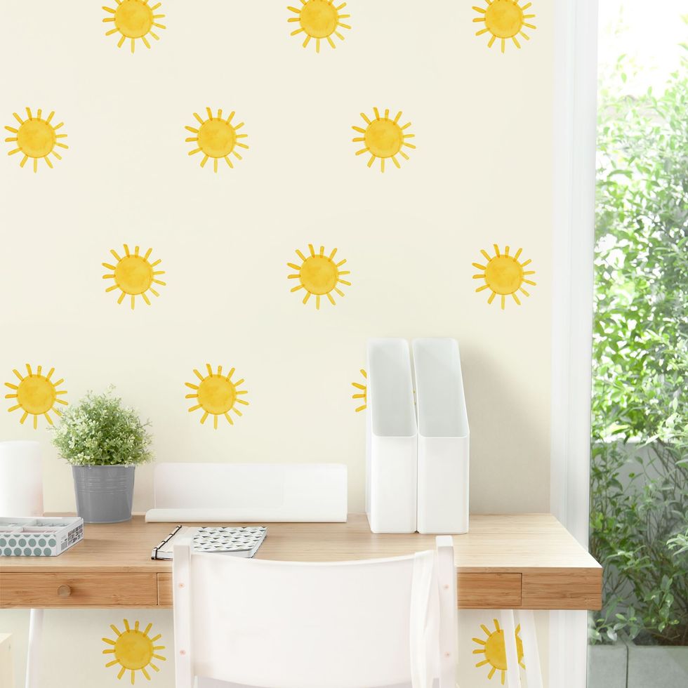 Mej Mej Mini Suns Peel & Stick Wall Decals