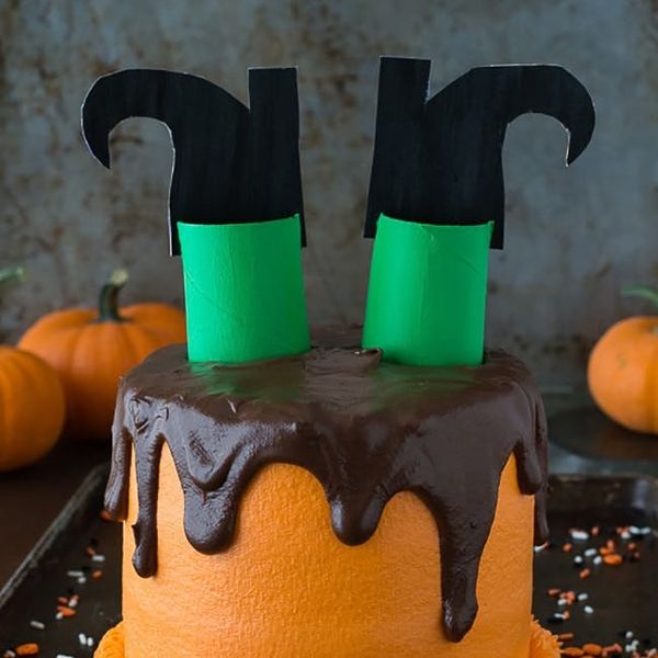 melted witch cake