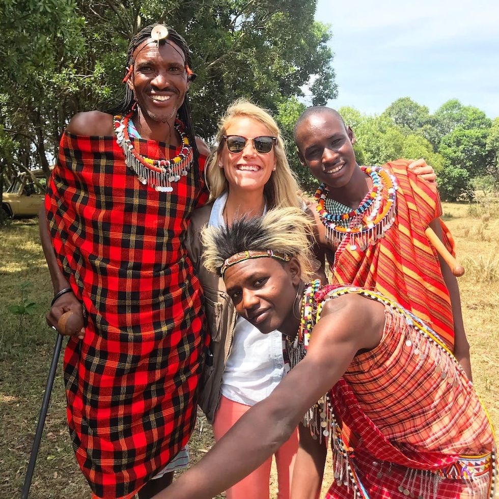 Members of the Maasai Tribe
