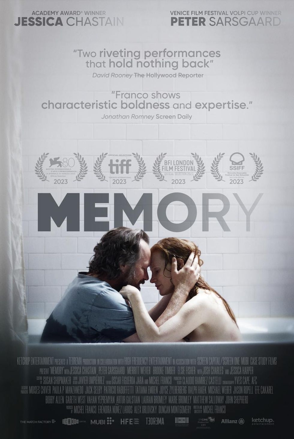 Memory Jessica Chastain and Peter Sarsgaard