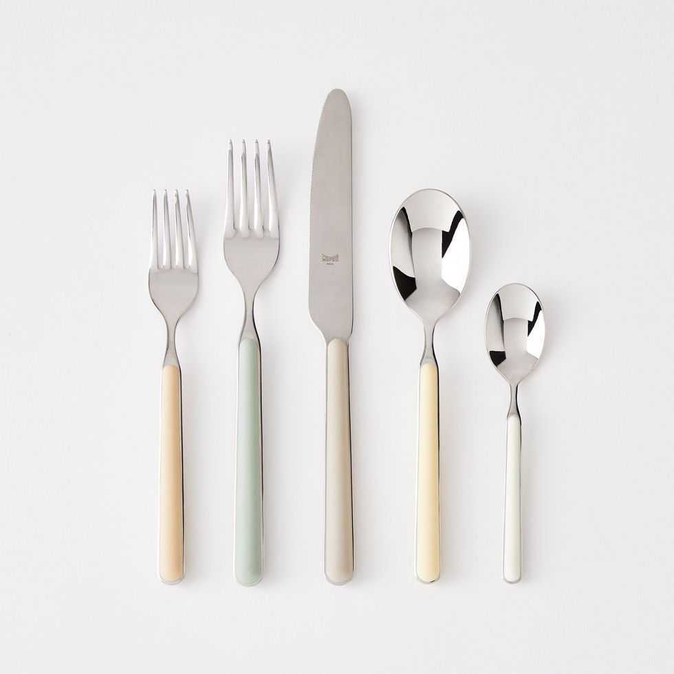 Mepra Italian Flatware, Fantasia Color Flatware Set
