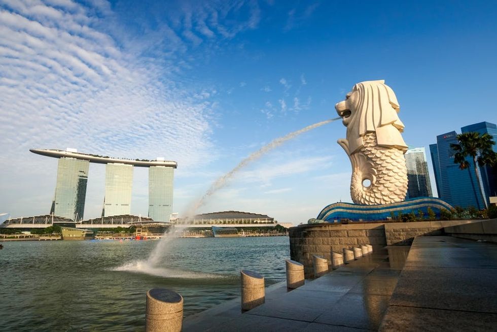 merlion park singapore