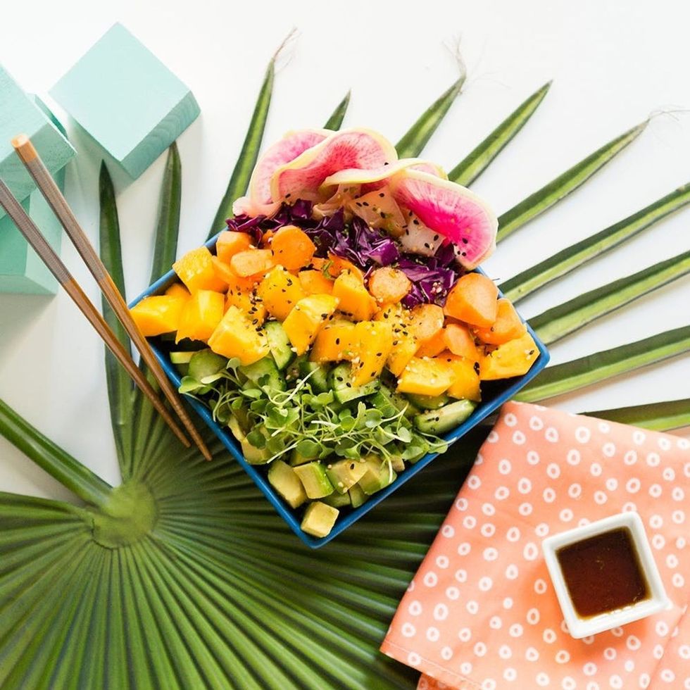 Mermaid Veggie Bowls