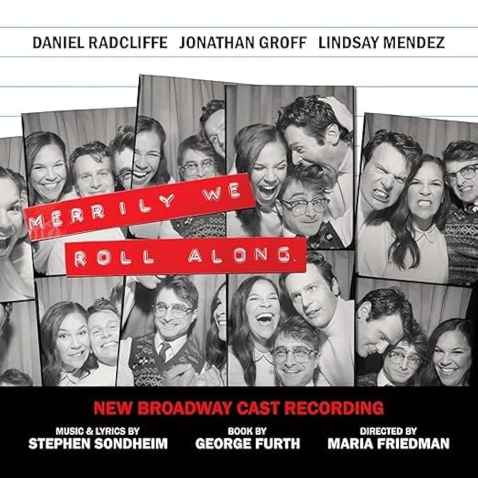 merrily we roll along album