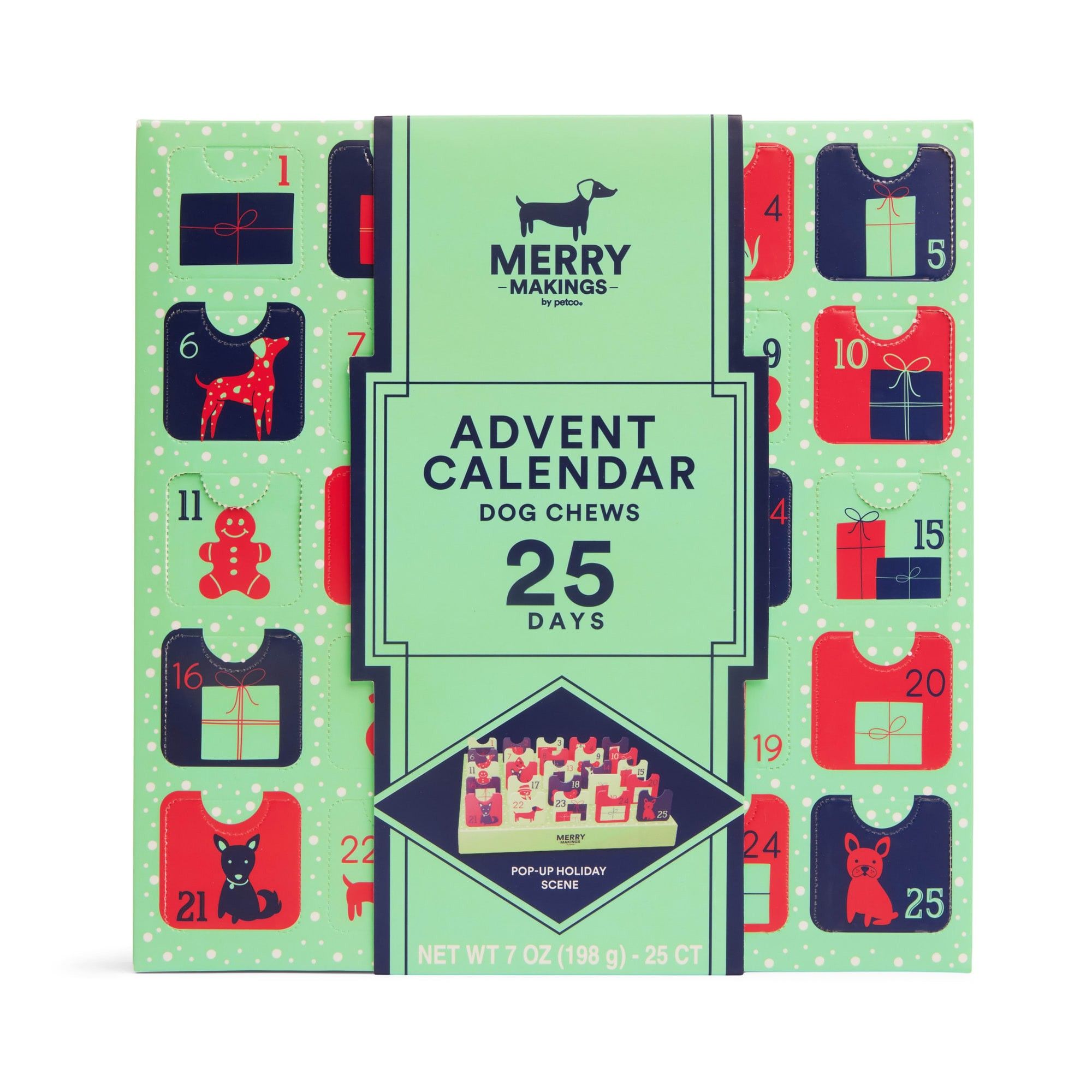 Merry Makings Dog Chews Advent Calendar