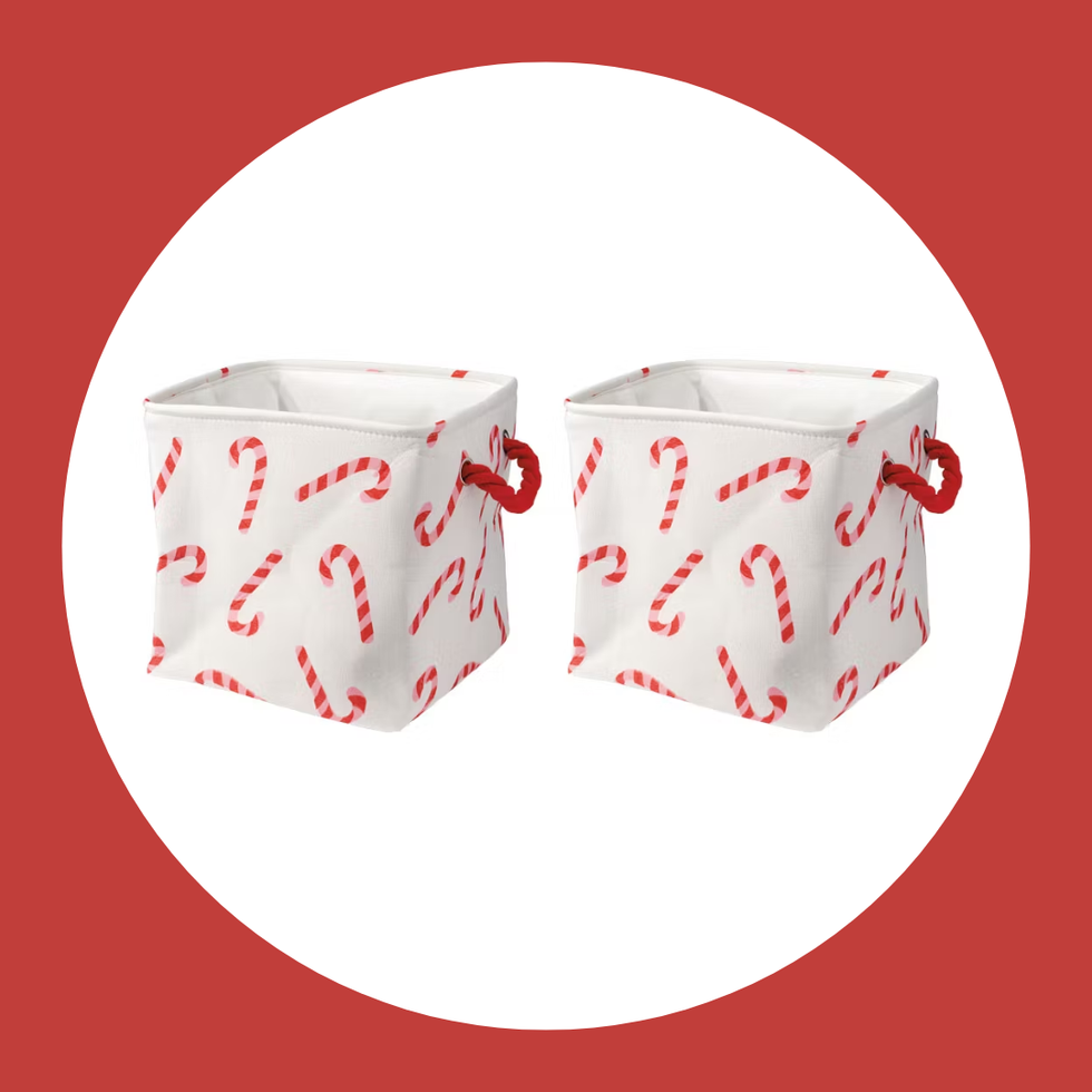 Merry Moments 2-Pack Holiday Canvas Bins