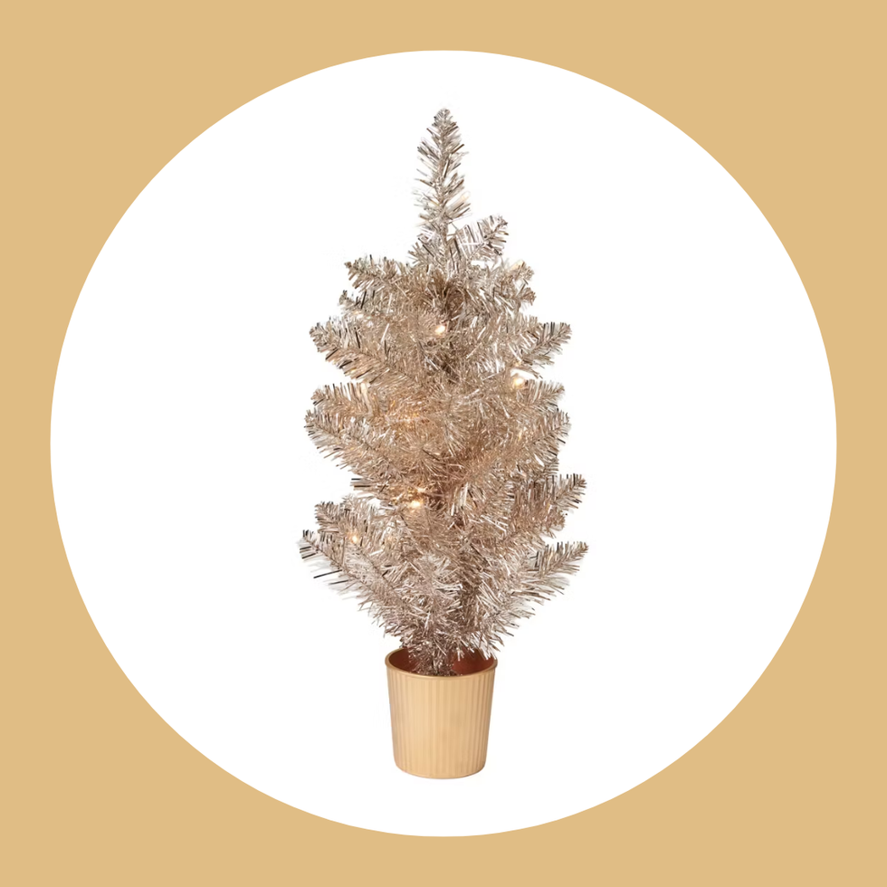 Merry Moments 2' Tall Pre-Lit LED Tabletop Tree