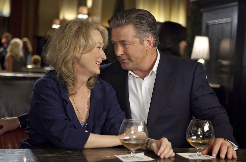 Meryl Streep and Alec Baldwin in It's Complicated