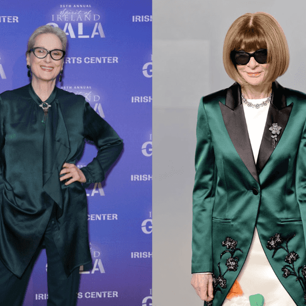 Meryl Streep and Anna Wintour