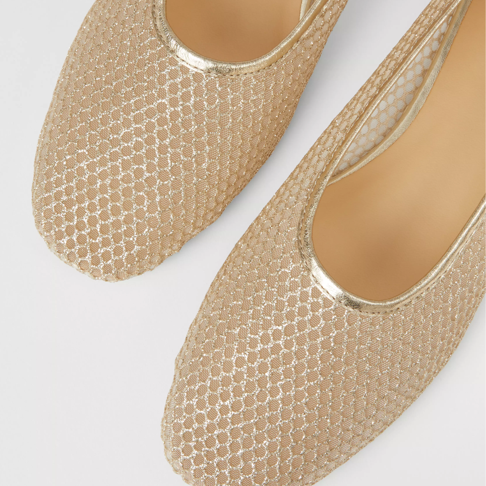 Mesh Ballet Flats