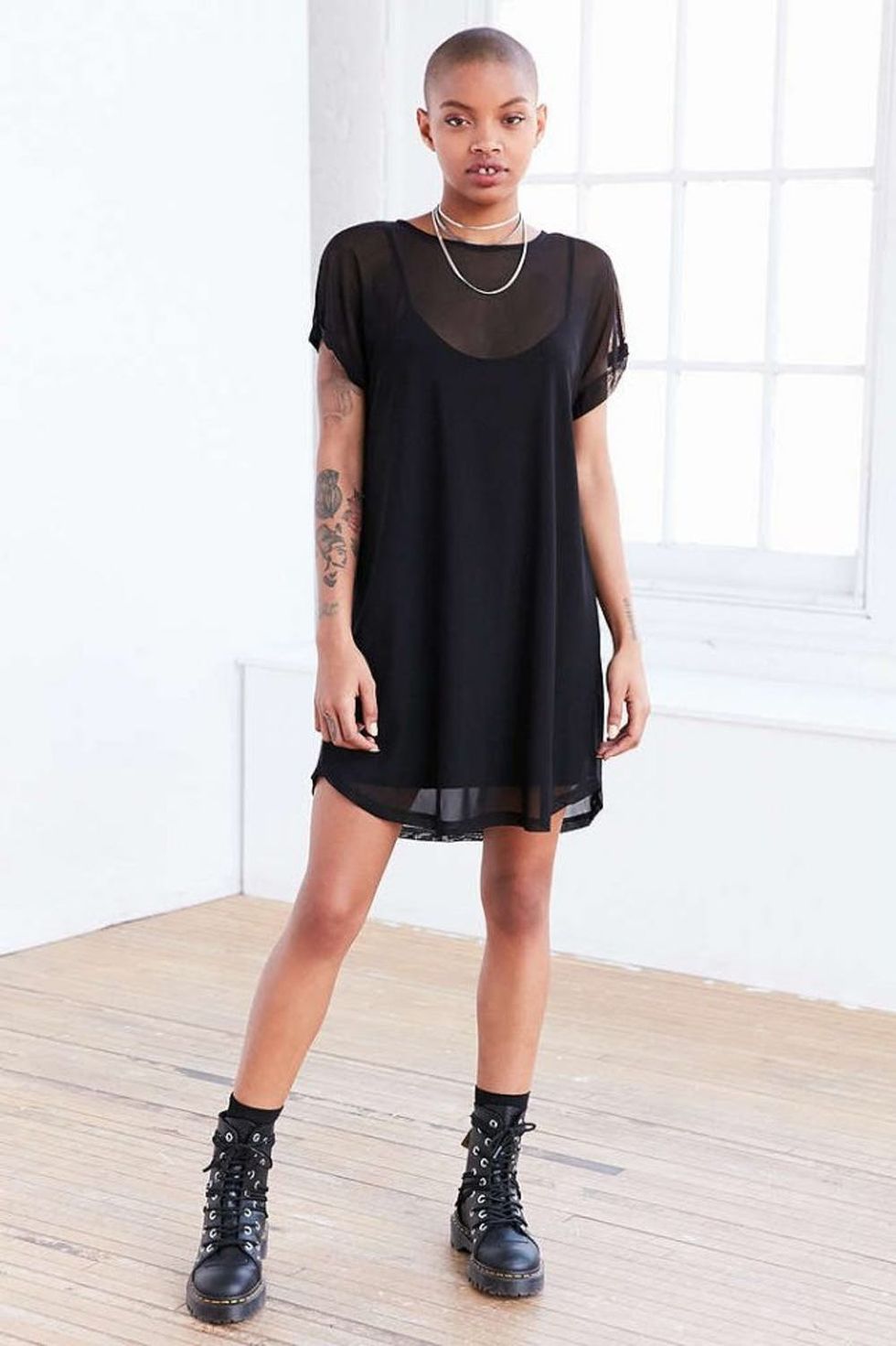 mesh-t-shirt-dress