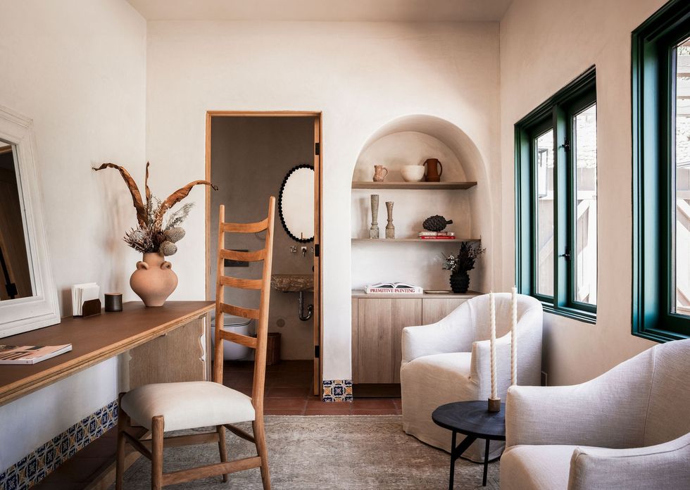 mexican farmhouse office