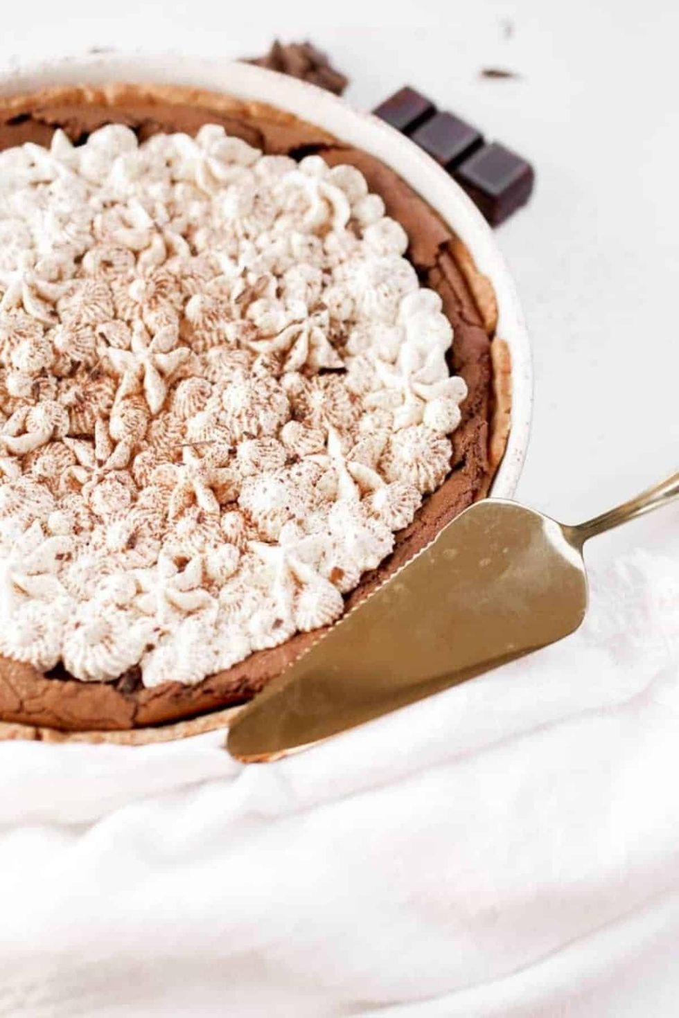 Mexican Hot Chocolate Chess Pie