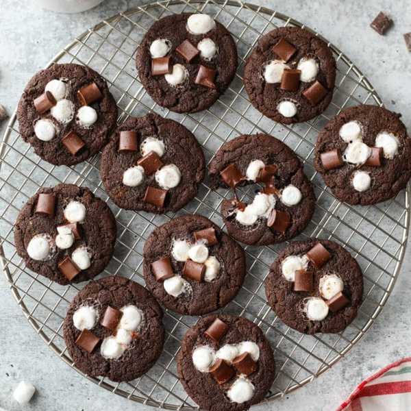 Mexican Hot Chocolate Cookies